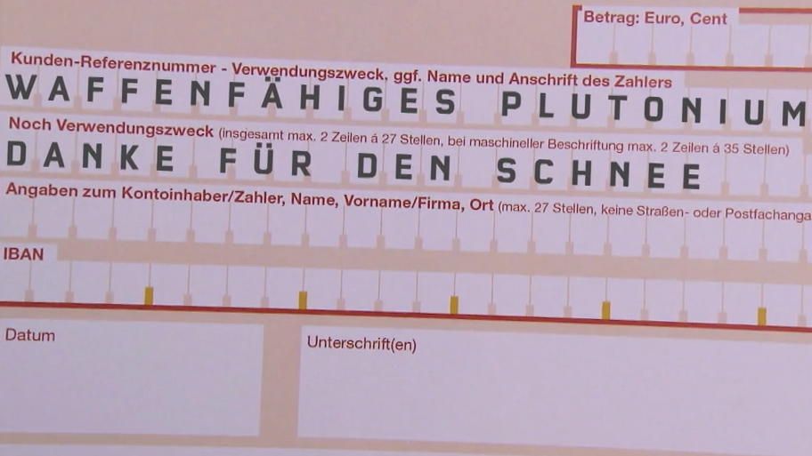Lustiger Verwendungszweck auf der Überweisung? Warum das keine gute