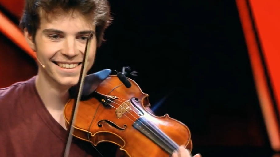 Welche Soundeffekte imitiert Sebastiaan auf seiner Geige? Jetzt ist euer Können gefragt!