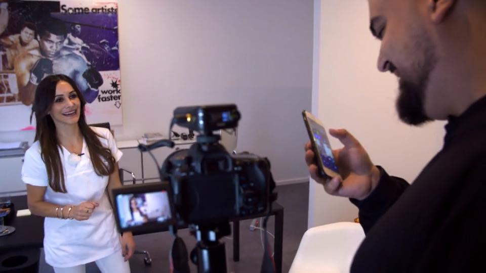 Videodreh bei den Zwillingen Nico ist ihr Social Media Manager