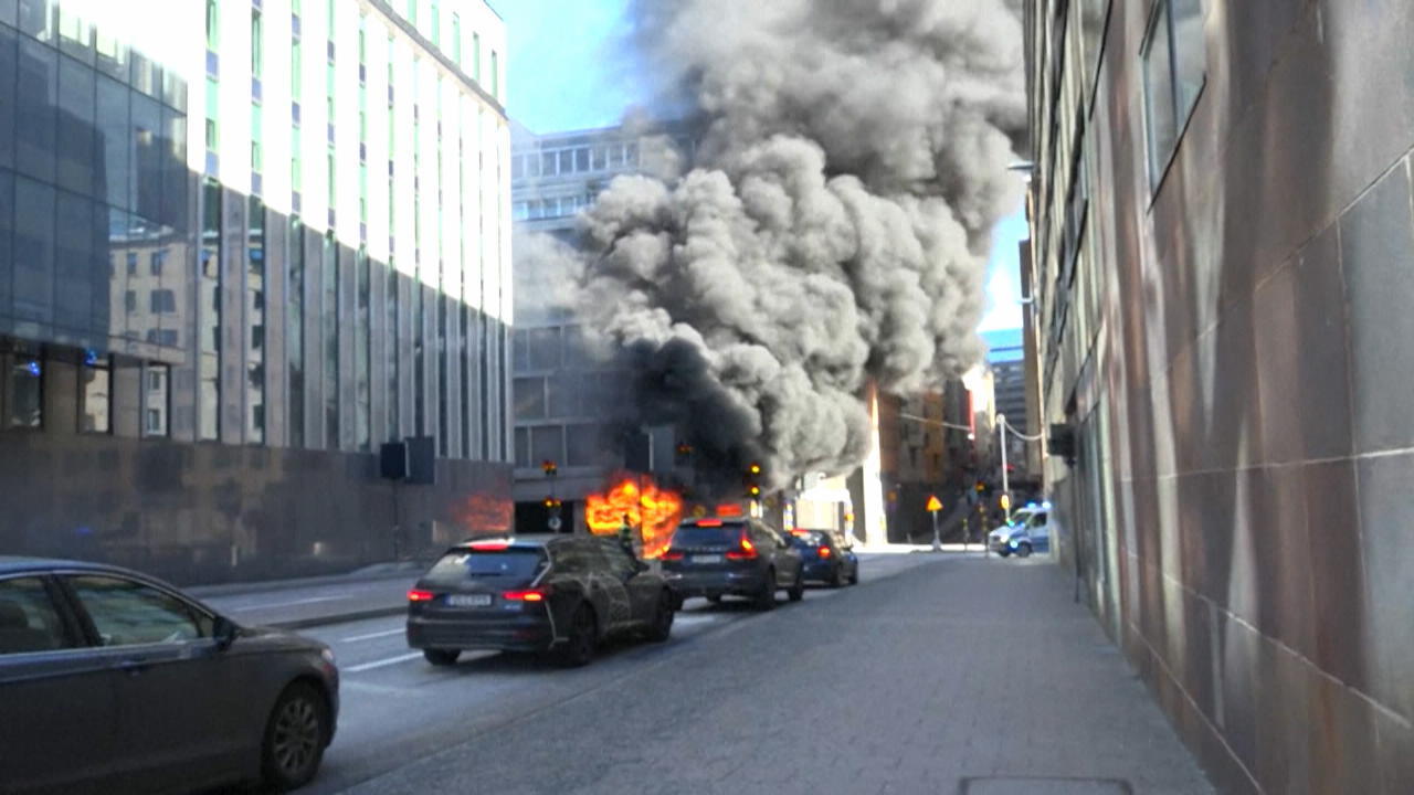 Bus explodiert in Stockholm Ein Verletzter, kein Terror