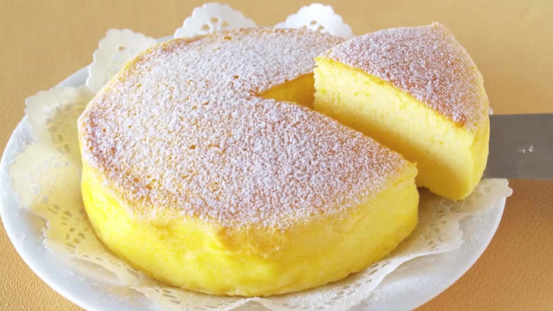 Japanischer Soufflé-Käsekuchen