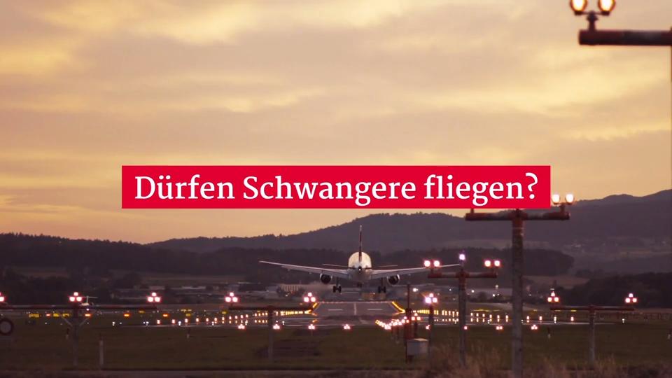 Dürfen Schwangere fliegen? Strahlung, Thrombose & Co.