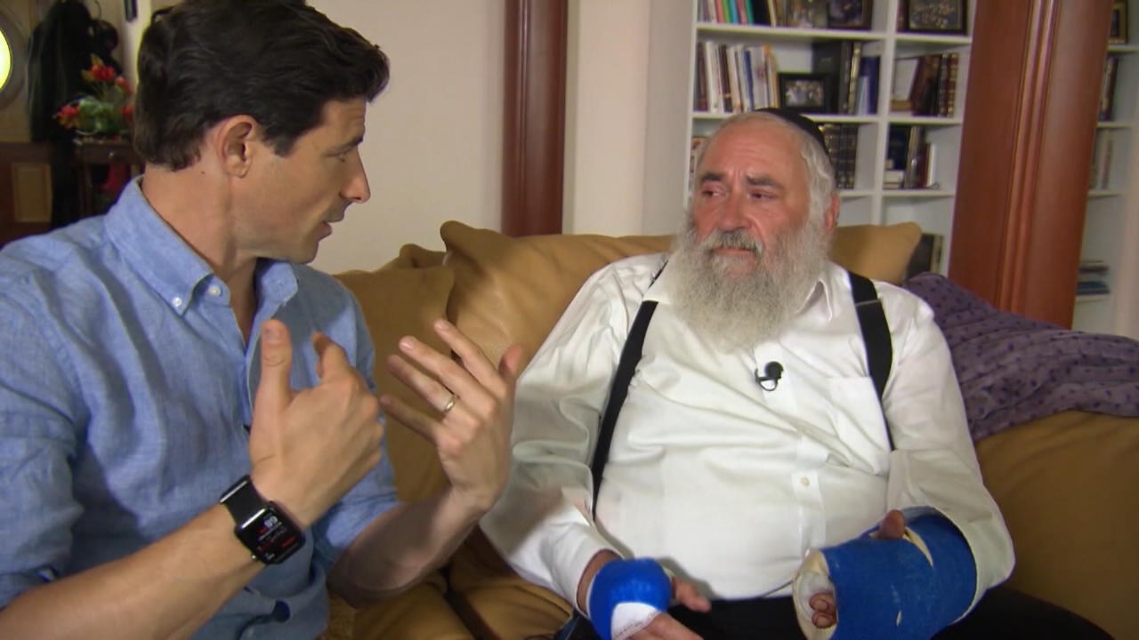 Rabbiner erzählt vom Anschlag auf Synagoge Er verlor zwei Finger
