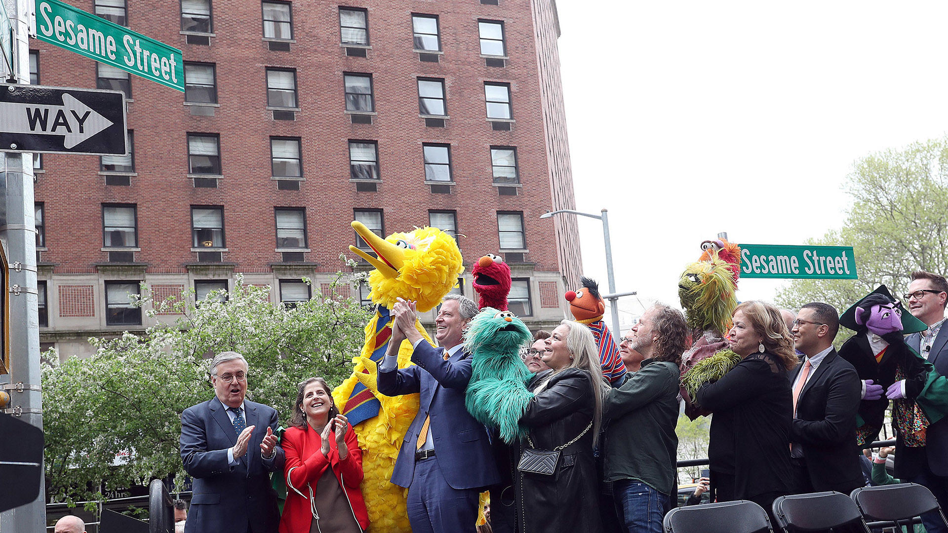 Es gibt jetzt eine echte Sesamstraße in New York Darauf haben Fans lange gewartet