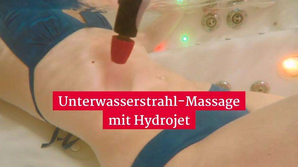 Unterwasserstrahl-Massage mit Hydrojet Gesundheitslexikon