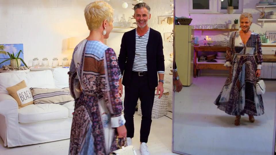 Sandra erlebt ihren großen Moment Feminine Begeisterung