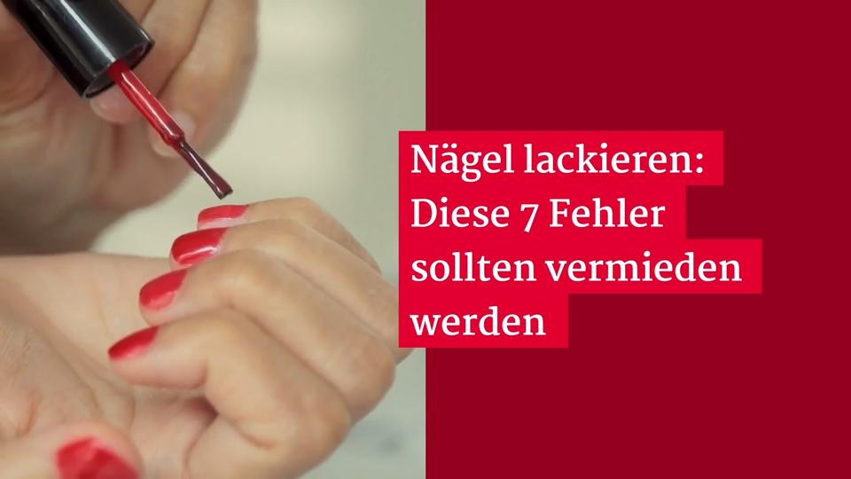 Fingernagel Lackieren So Gelingt Die Diy Manikure In 10 Einfachen Schritten