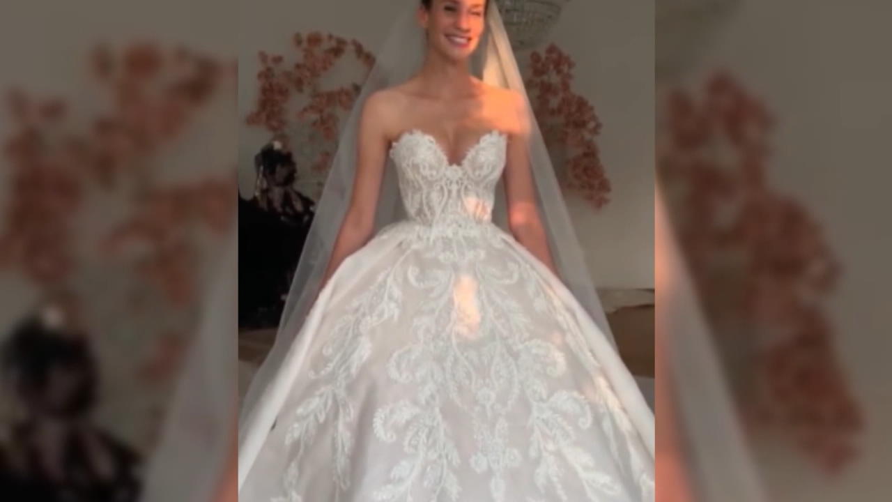 Betty Taube zeigt uns ihr Hochzeitskleid! Sexy und festlich