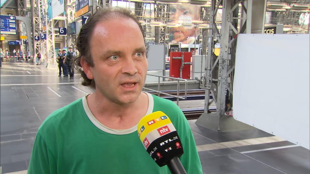 Dieser Mann beobachtete die Tat an Gleis 7 Frankfurter Hauptbahnhof