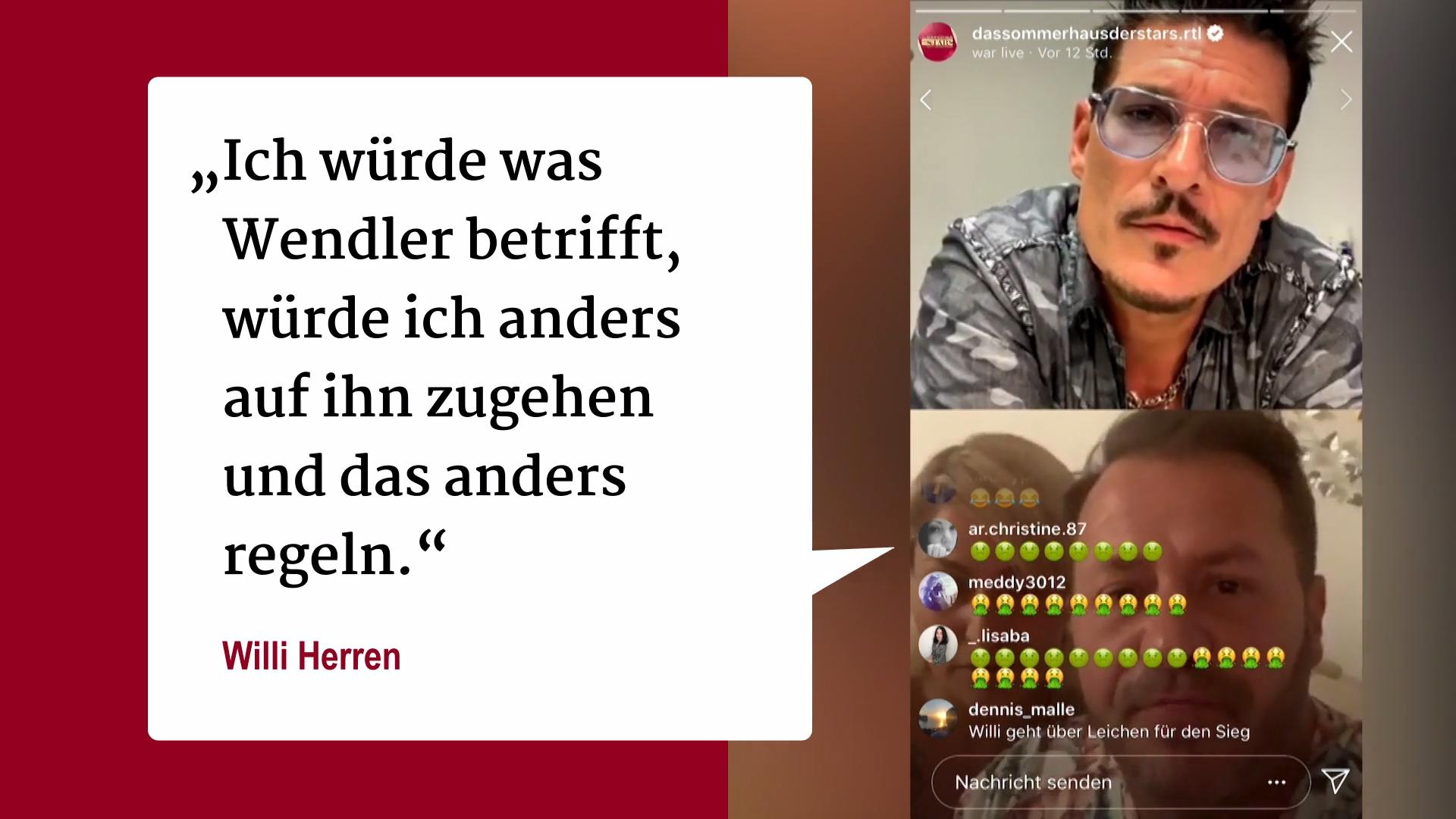 Willi Herren bereut den Wendler-Streit Jetzt also doch!