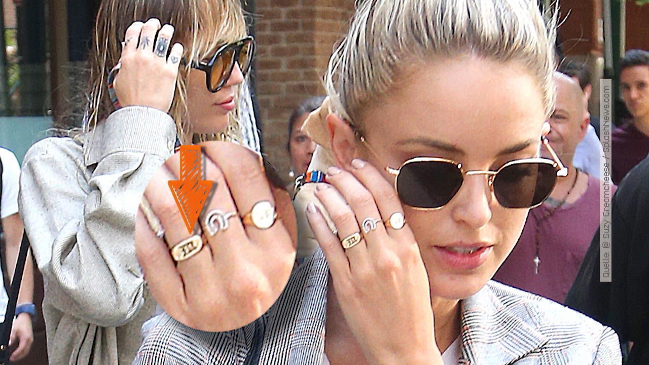 Sind Miley Cyrus und Kaitlynn etwa verlobt? Vielsagender Ring