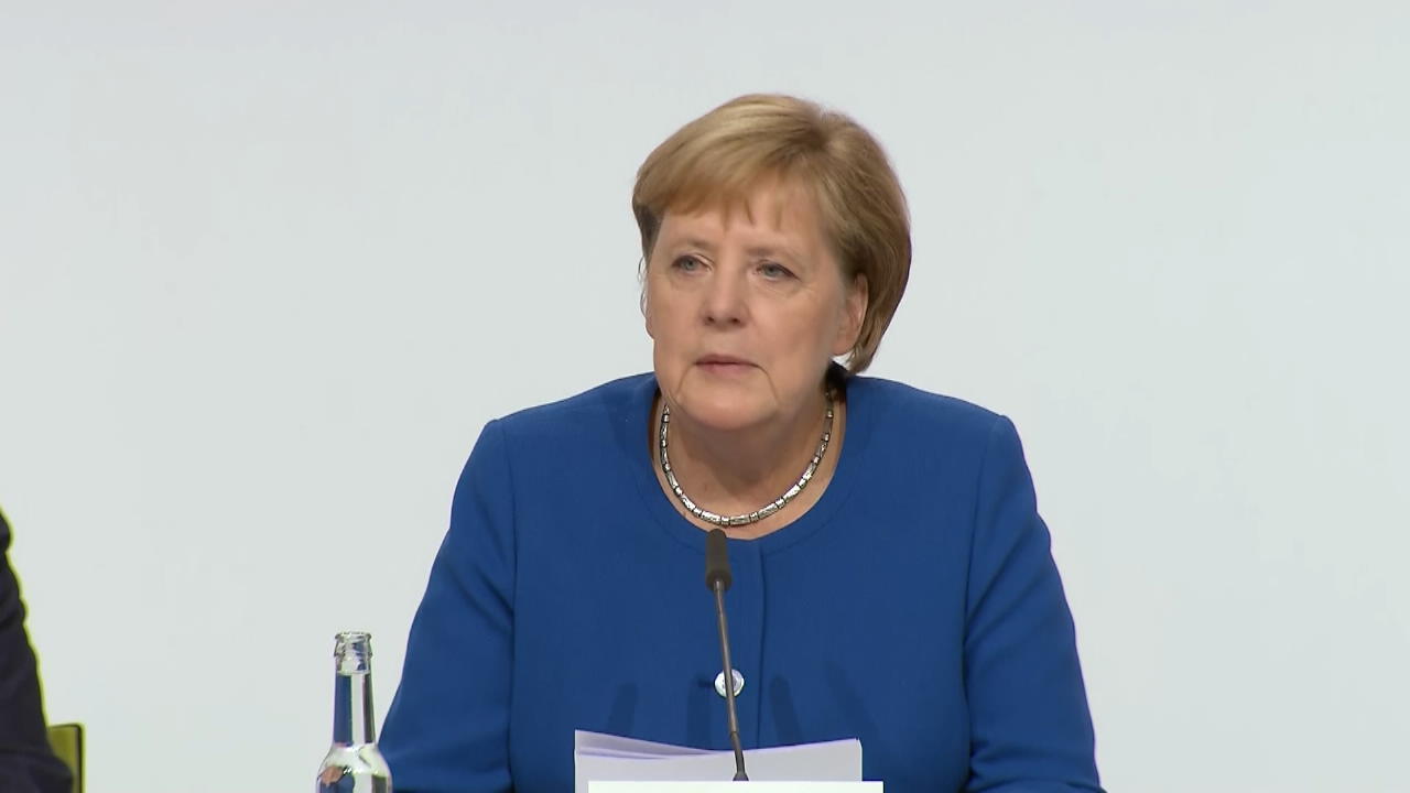 "Wir leben nicht nachhaltig" Merkel begründet Klimaschutzplan