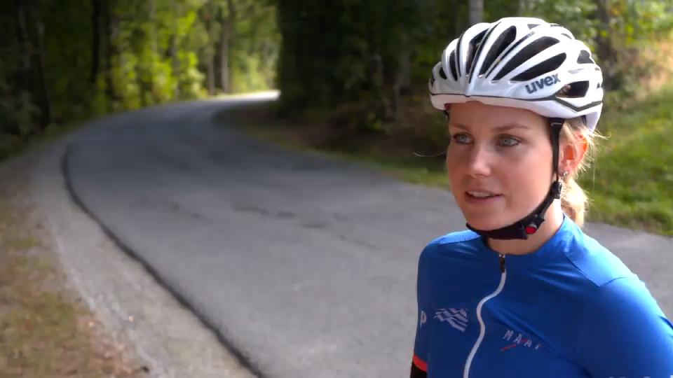 Nathalie Birlie kämpft mit den Erinnerungen an die Entführung Radsportlerin von Fremden verschleppt