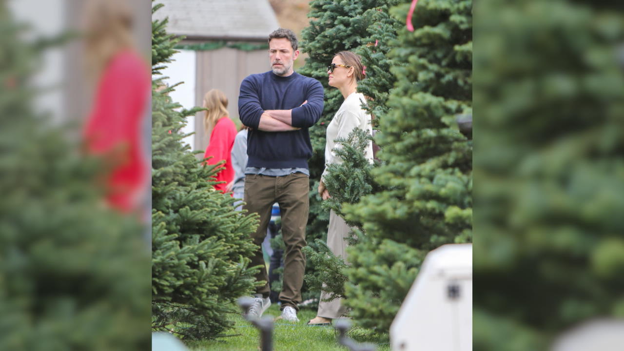 Garner & Affleck: Weihnachtsbaum-Shopping mit Kids So geht perfektes Patchwork in Hollywood