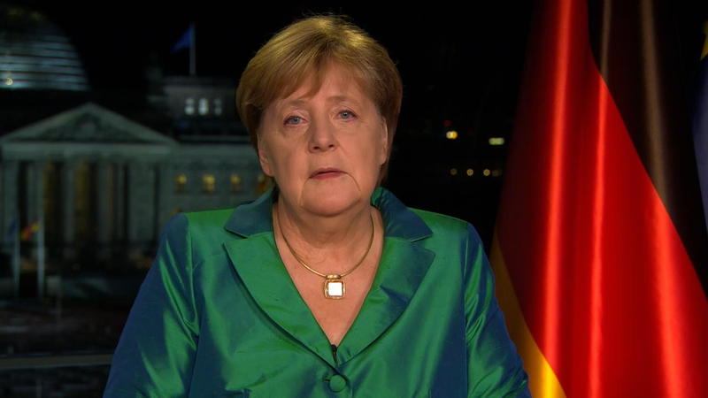 Bundeskanzlerin Angela Merkel Ruft In Ihrer Neujahrsansprache Zu Zuversicht Auf Bundeskanzlerin Angela Merkel Ruft In Ihrer Neujahrsansprache Zu Zuversicht Auf