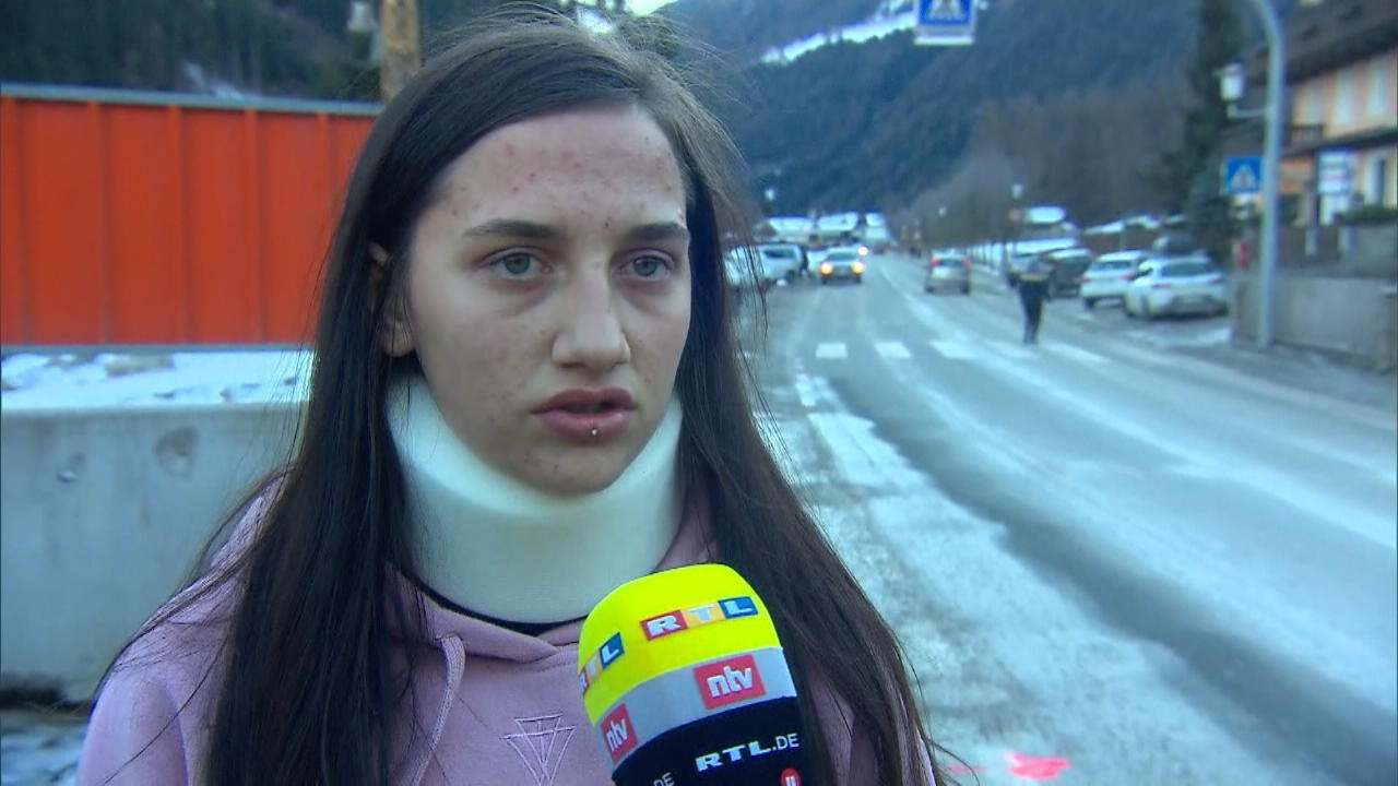 Ersthelferin Alessia Gschnitzer im RTL-Interview Sechs Tote bei Unfall in Südtirol