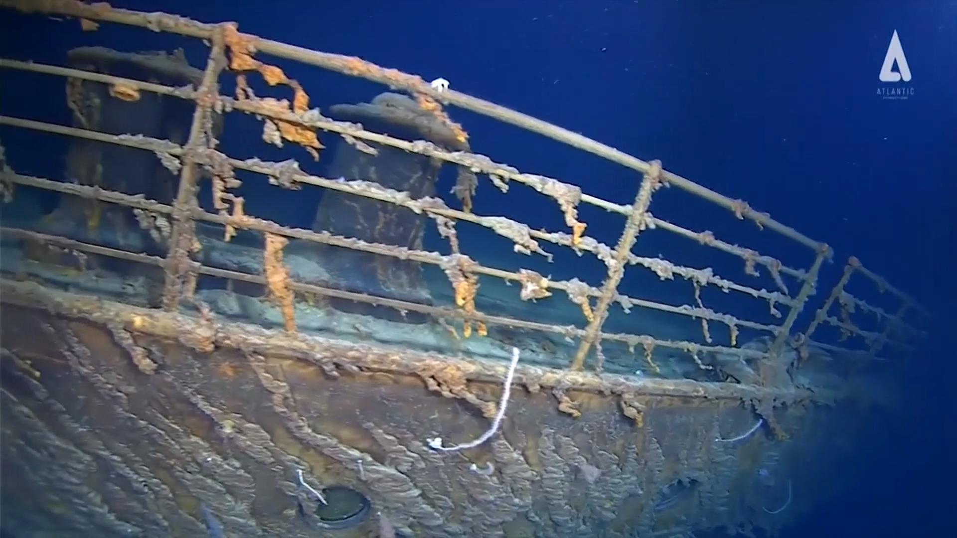 Титаник 1986 на дне