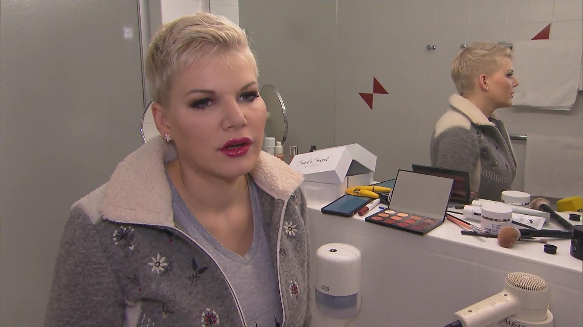 Melanie Müller im Mama-Stress Chaos beim Schlagerstar