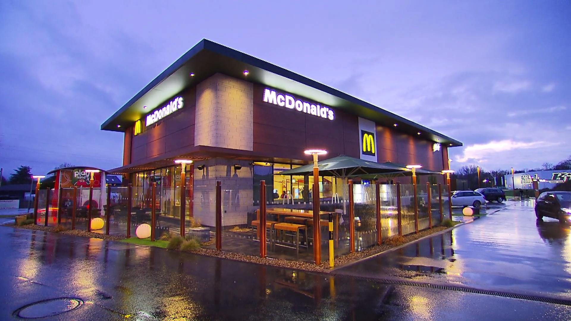 Now you can get married at McDonald's!  The romance of fast food
