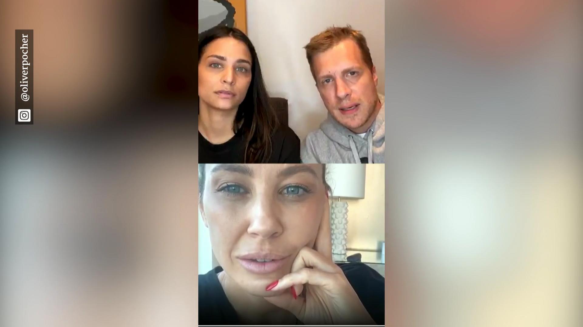 Oli Pocher: Live-Chat mit Amira und seiner Ex! Technikprobleme