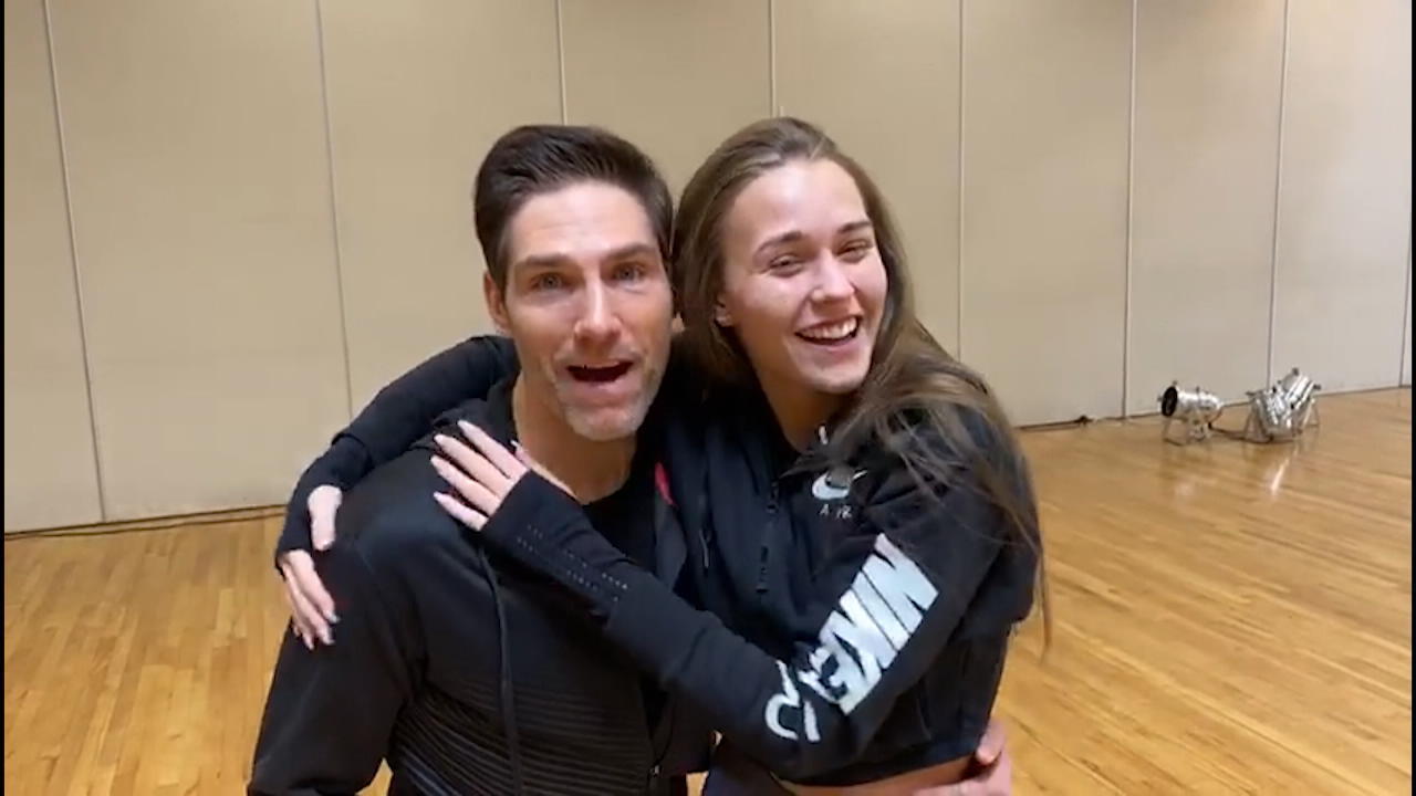 Christian Polanc und Laura Müller sind wieder vereint Das „Let's Dance“-Paar kann weitertrainieren