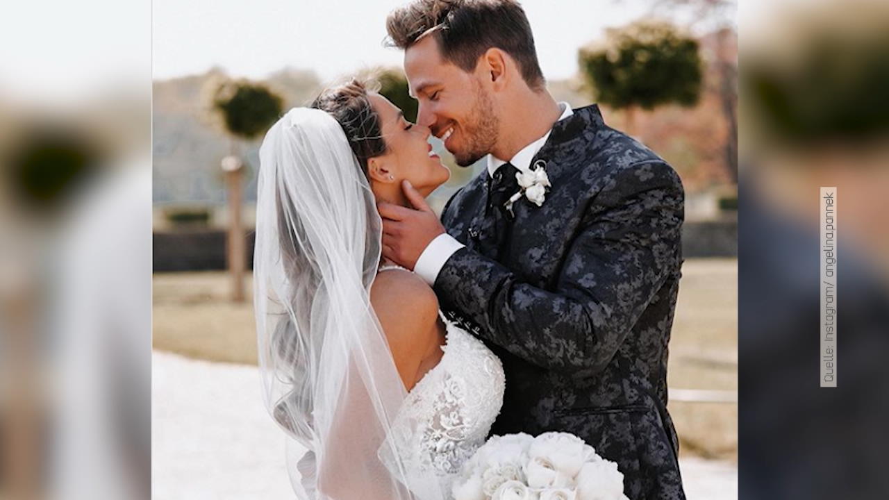Angelina Heger und Sebastian Pannek haben geheiratet Glückwunsch!