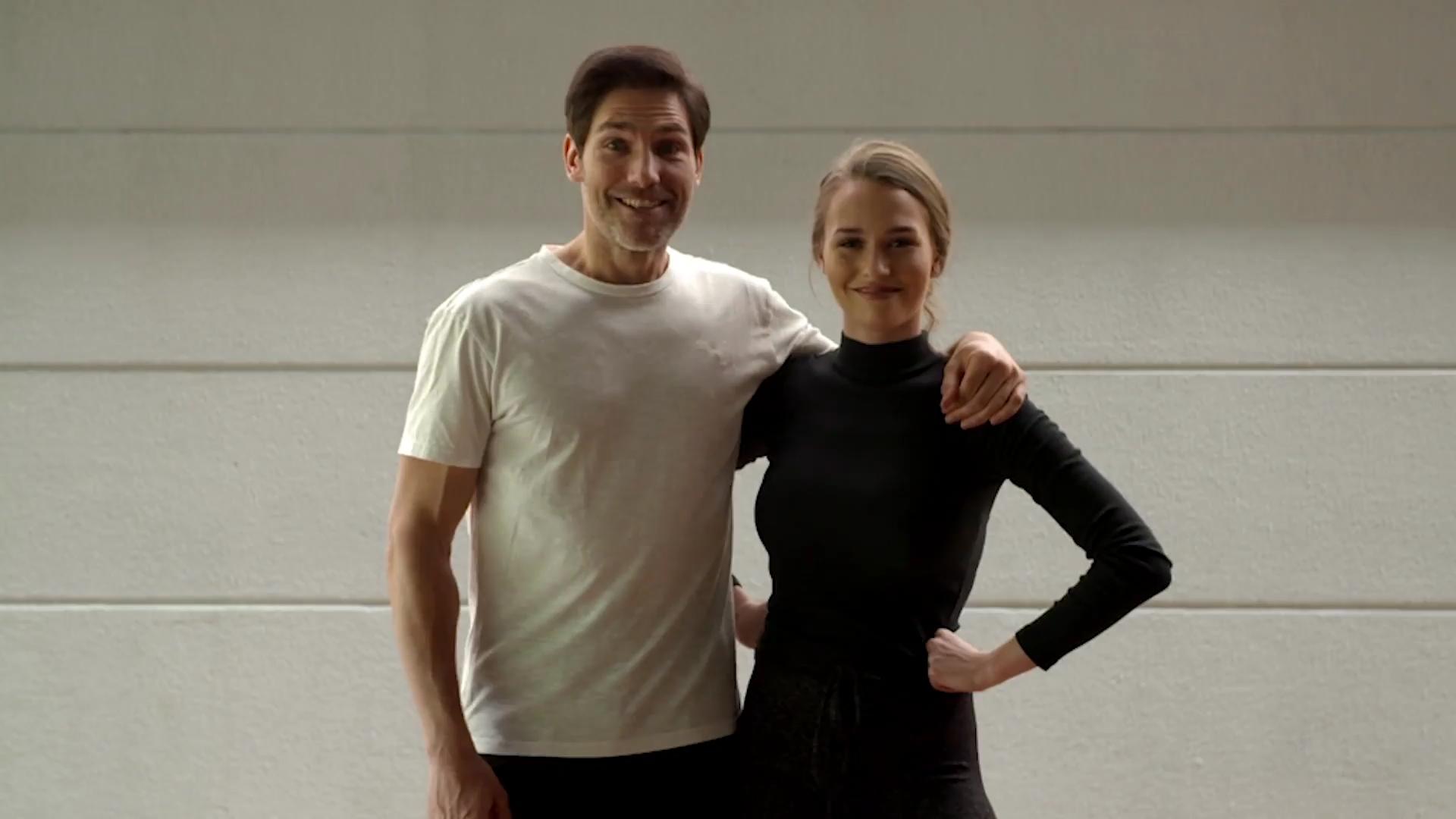 Christian Polanc & Laura Müller zeigen, wie's geht! Salsa-Tanztutorial für Zuhause