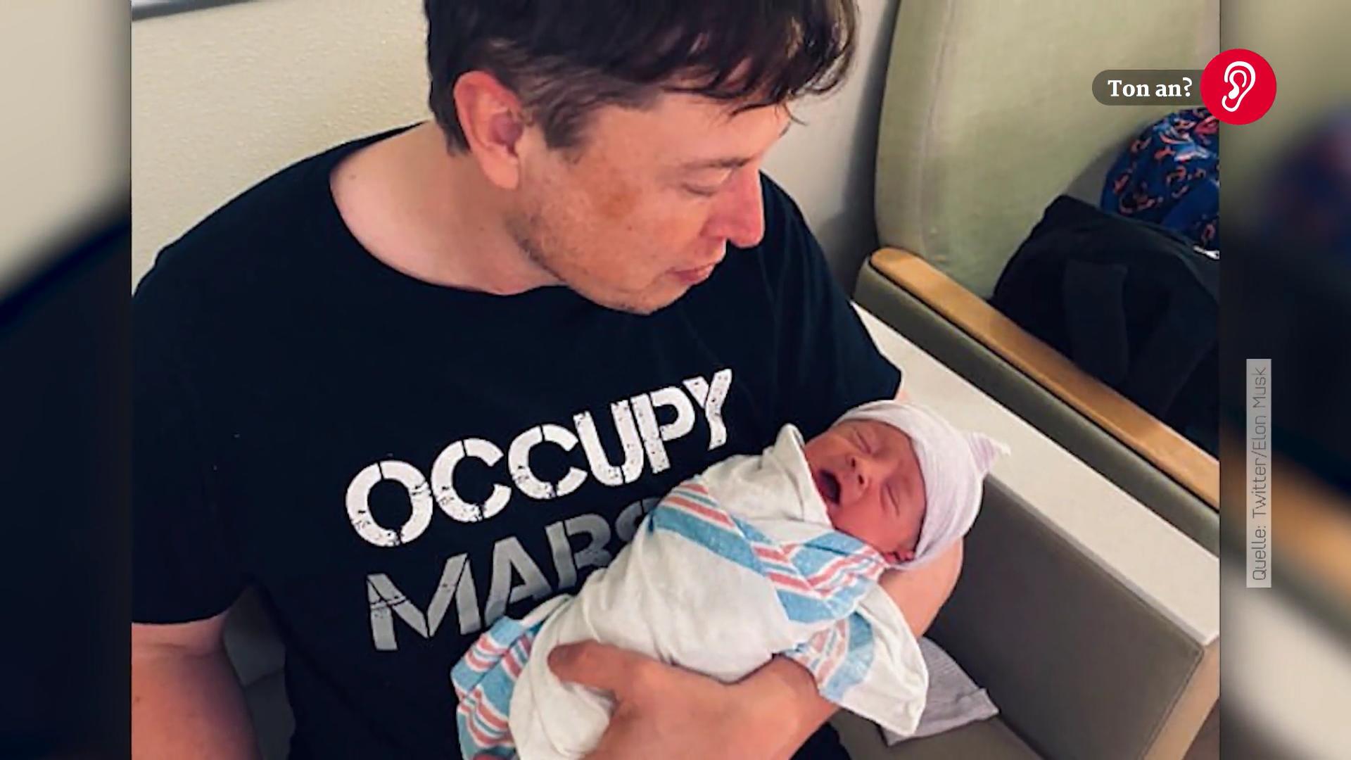 Das Tesla-Baby ist da Elon Musk wird zum 6. Mal Vater
