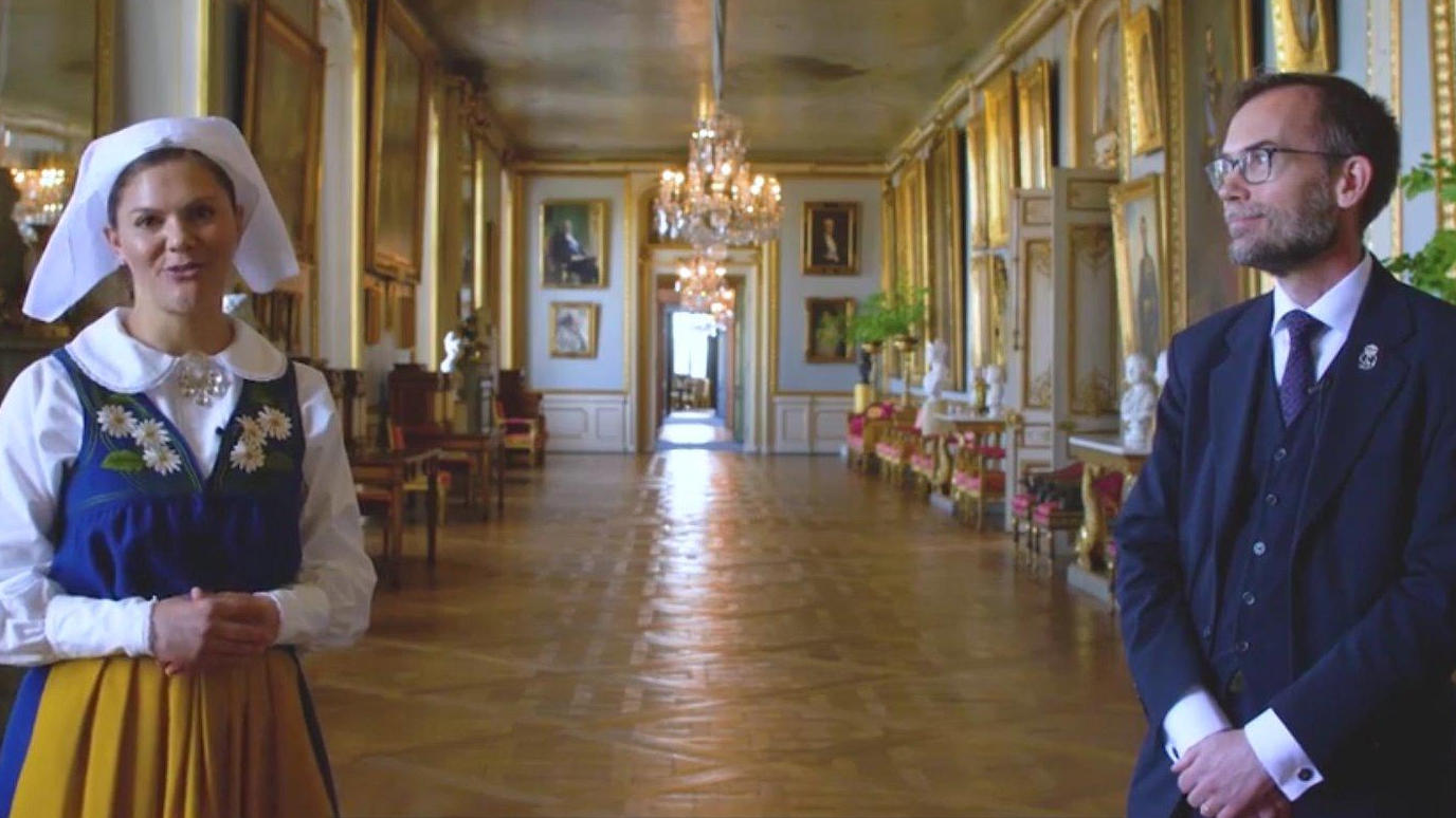 Kronprinzessin Victoria zeigt den Fans ihr Schloss! Virtuelle Room-Tour durch das schwedische Palast: