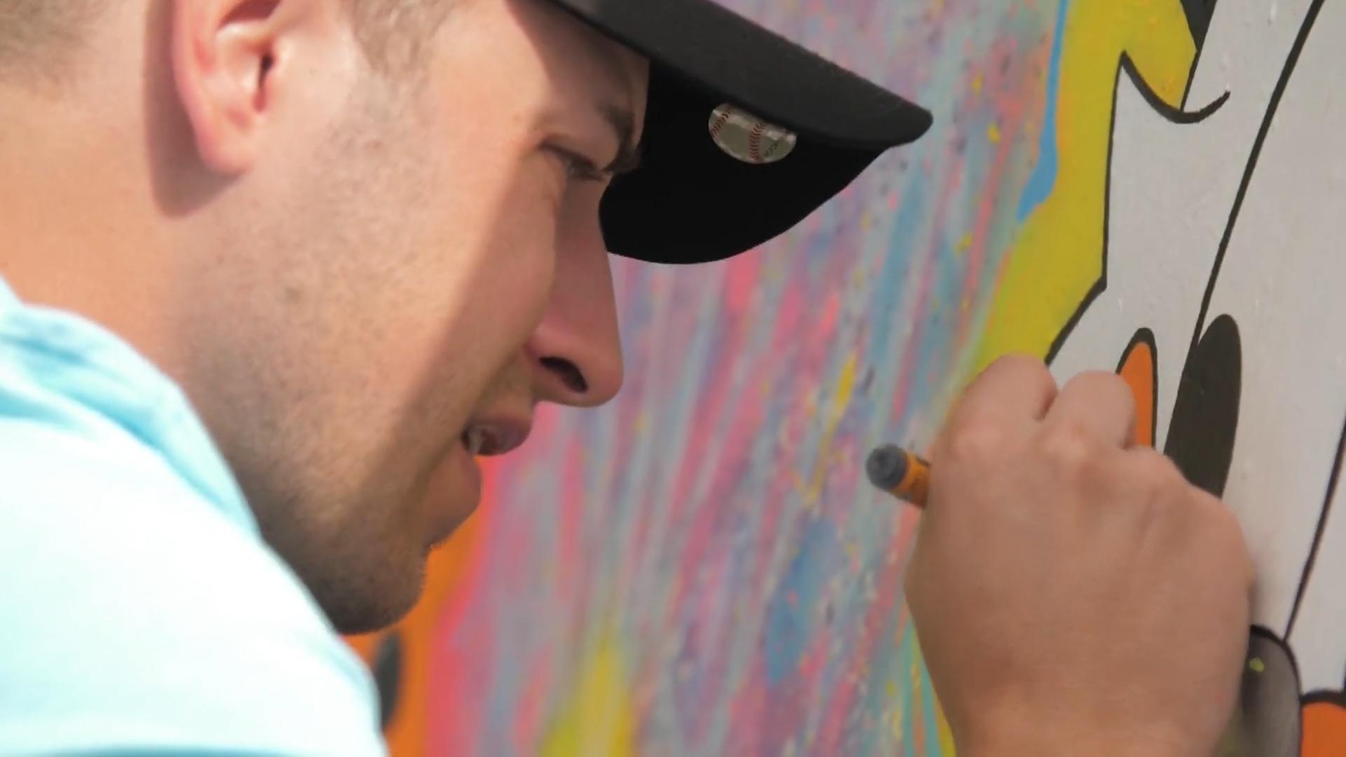 Ein Bild für Justin Bieber soll sein Leben verändern Promis lieben Tobias Schoberths Kunst