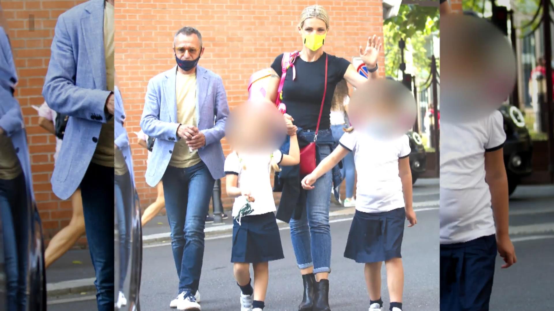 Michelle Hunziker geht vor Freude in die Luft Endlich wieder Schule!