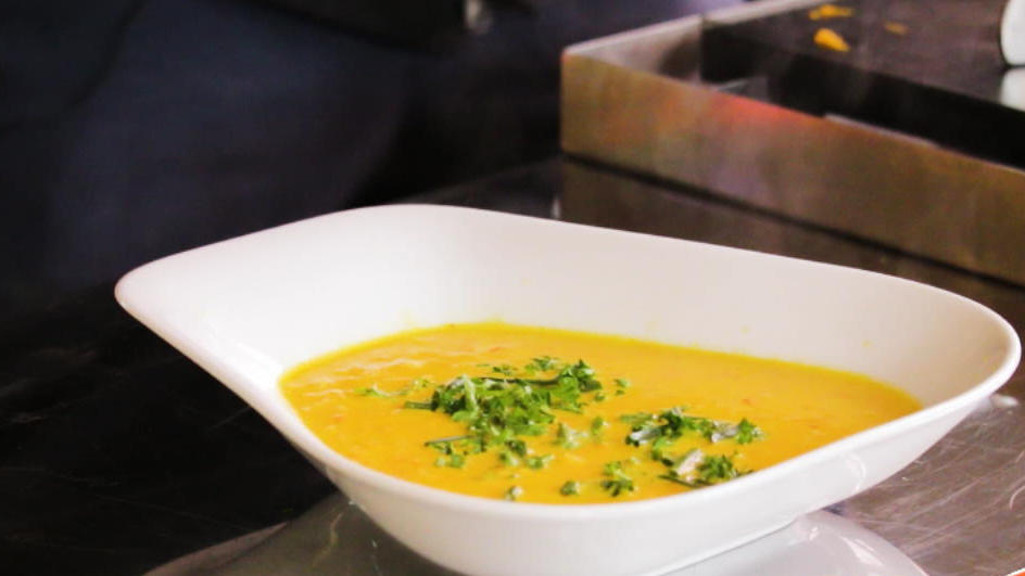 Flash Recipe: Pumpkin Soup in 4 Minutes A delicious fall classic