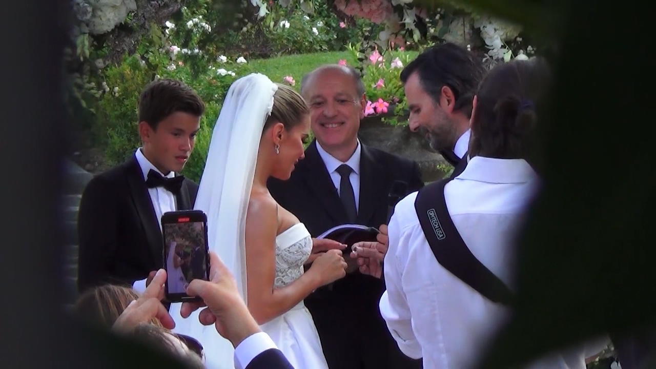 Sylvie Mies se casó con Niclas Castelo con un emotivo voto matrimonial