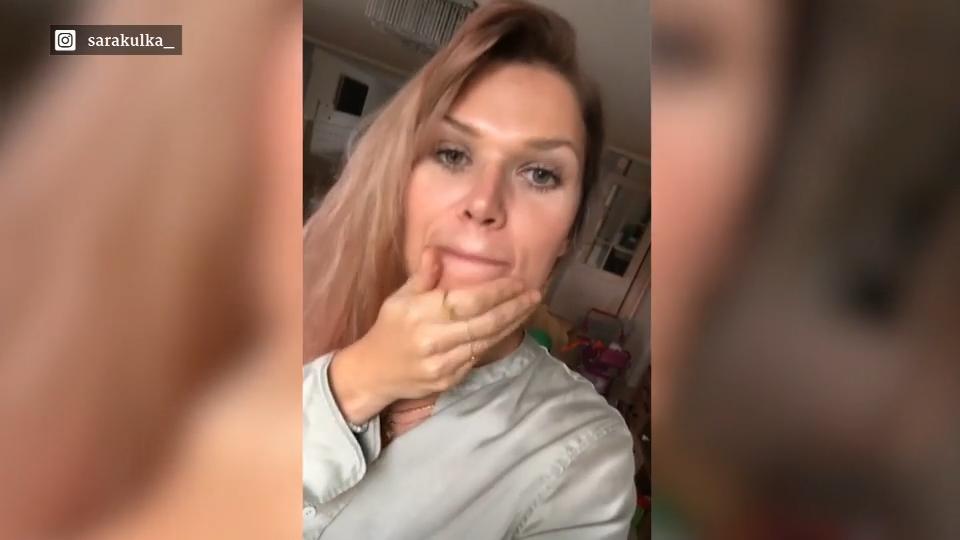 Haarfärbe-Unfall bei Sara Kulka Es wurde immer schlimmer