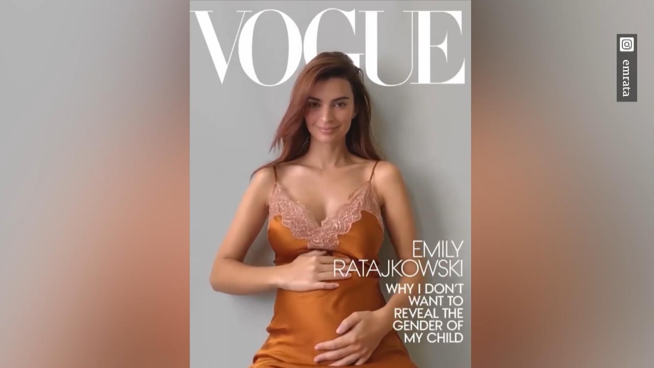 Model Emily Ratajkowski ist schwanger Voque-Cover enthüllt