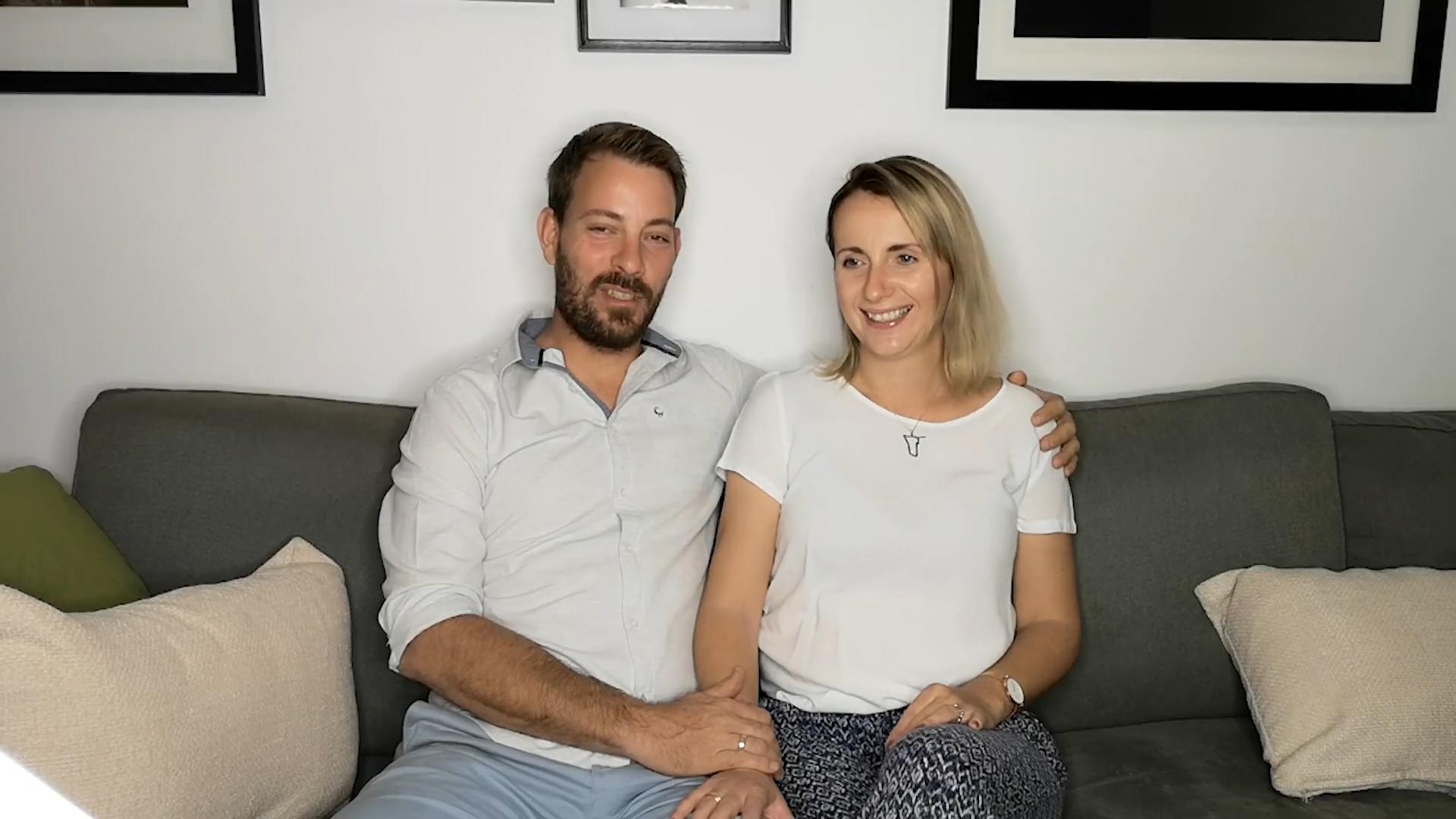 Anna & Gerald Heiser streichen das Kinderzimmer "Bauer sucht Frau"- Paar in Baby-Vorfreude