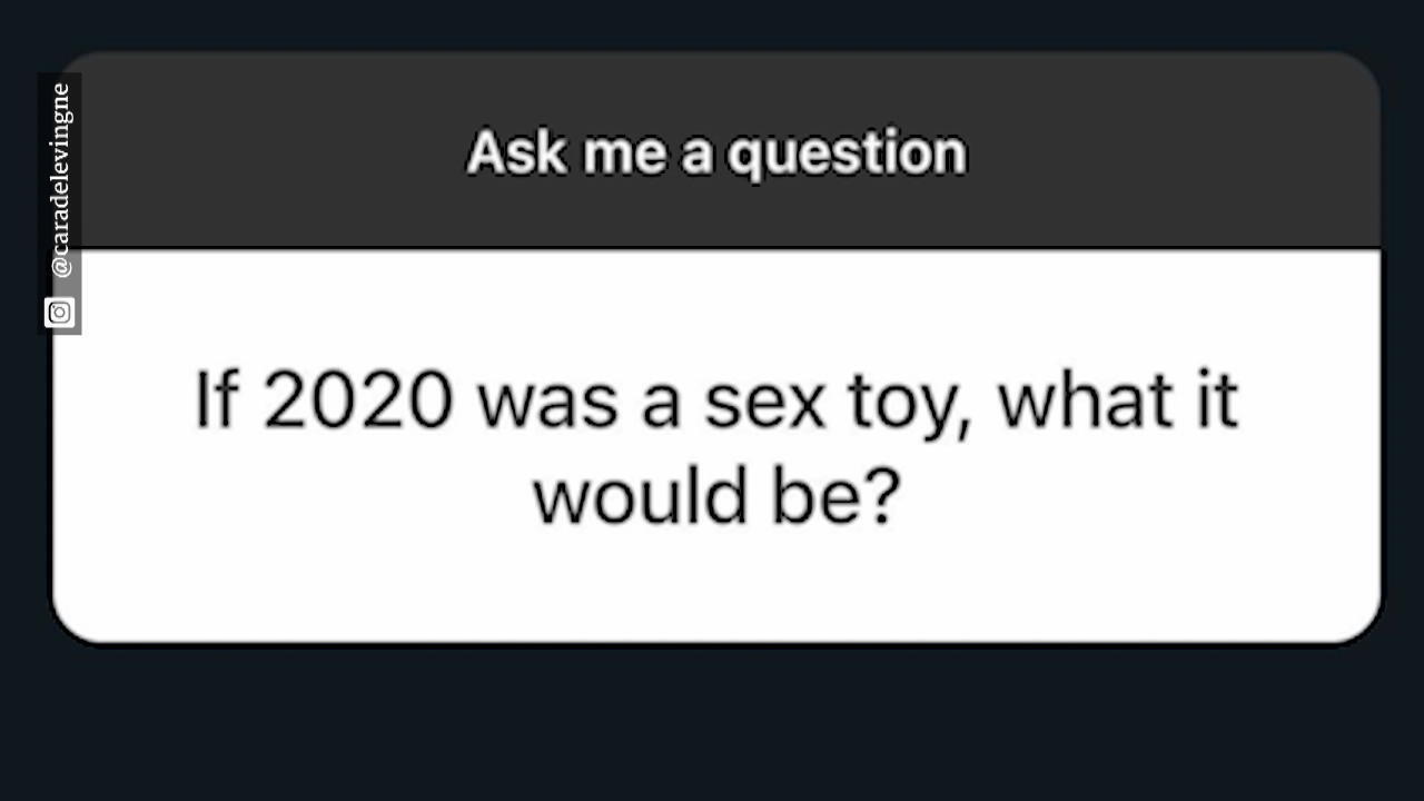 Cara Delvingne veranstaltet Sex-Toy-Runde auf Instagram Welches Sex-Toy wäre 2020?