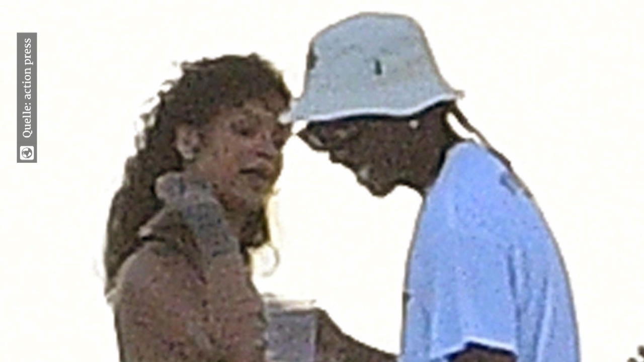 Turtelnd vor Barbados gesichtet Rihanna und A$AP Rocky