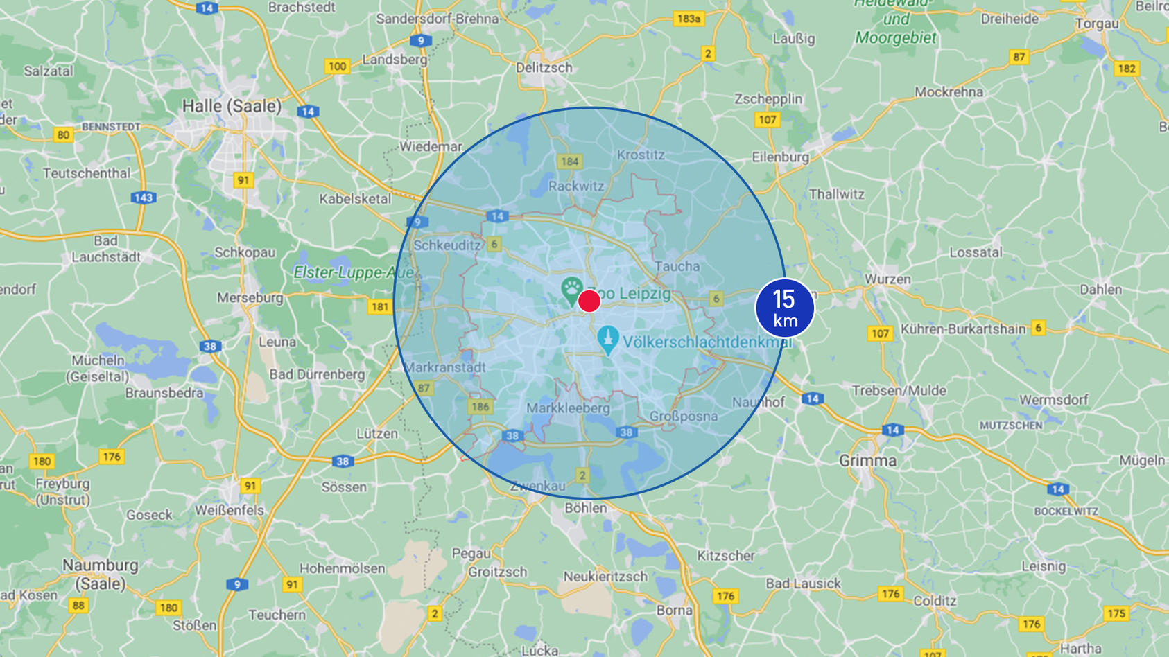 Wie berechne ich meinen Radius? 15-Kilometer-Regel in Corona-Hotspots