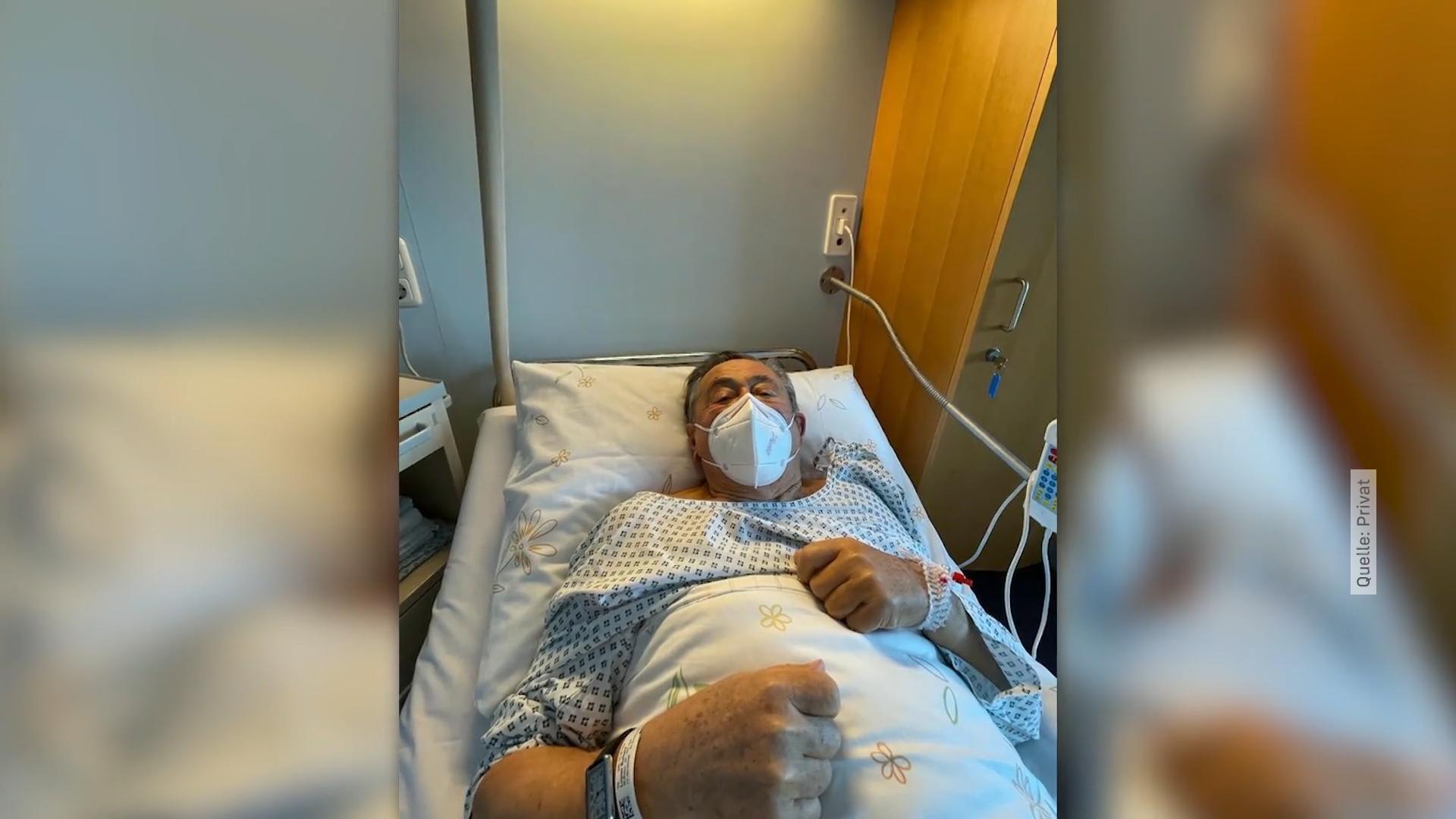 Darmblutungen: Richard Lugner liegt im Krankenhaus Direkt nach seinem Malediven-Urlaub