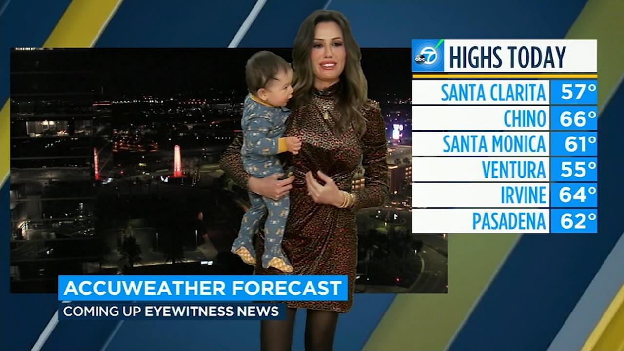 Baby von Wettermoderatorin krabbelt in die Live-Sendung Süße TV-Panne: