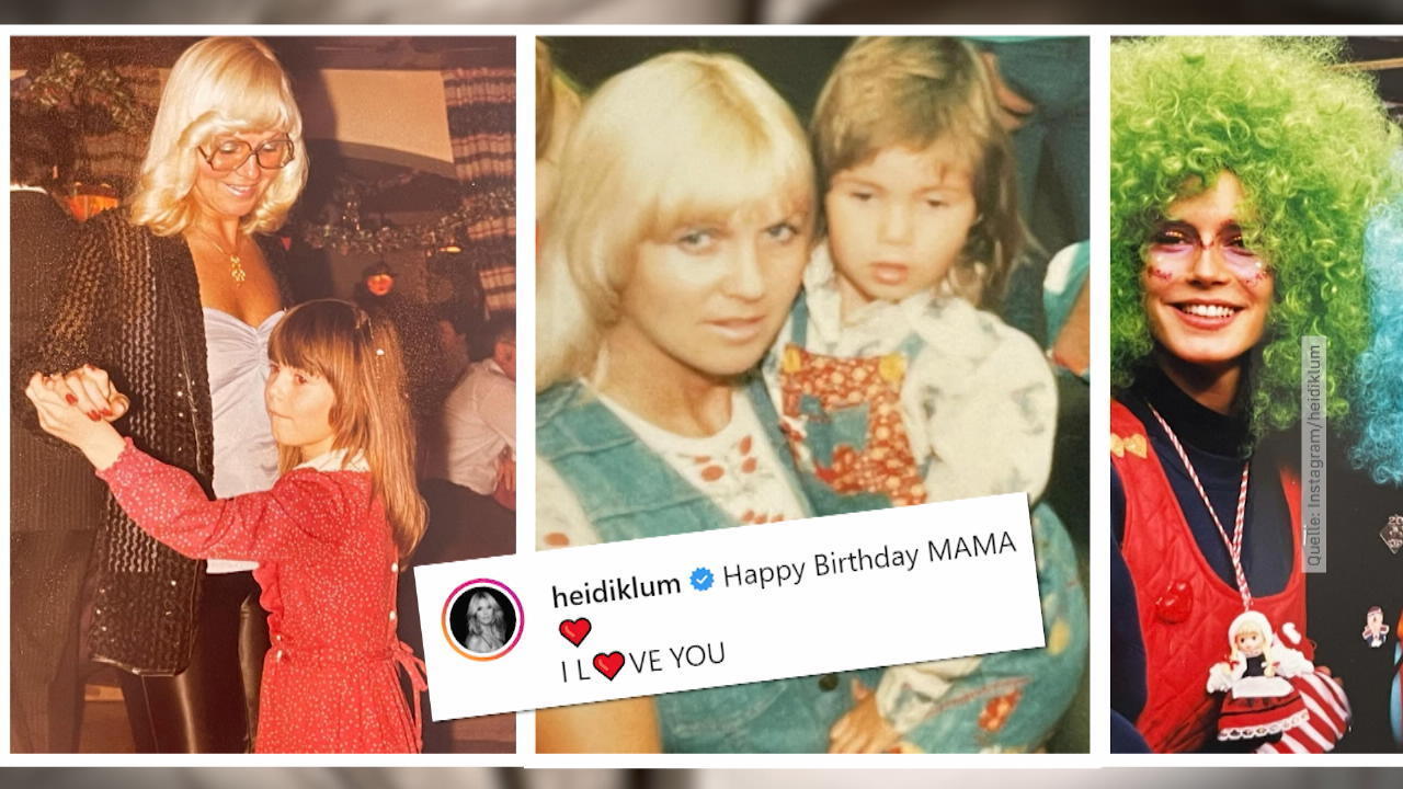 Heidi Klum gratuliert Mama Ernam Model-Omi ist die Beste