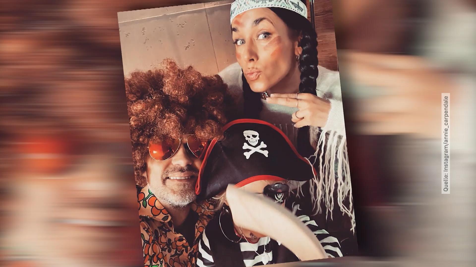 Kritik für Annemarie Carpendales Karnevalskostüm Ihr Ehemann Wayne spricht ein Machtwort