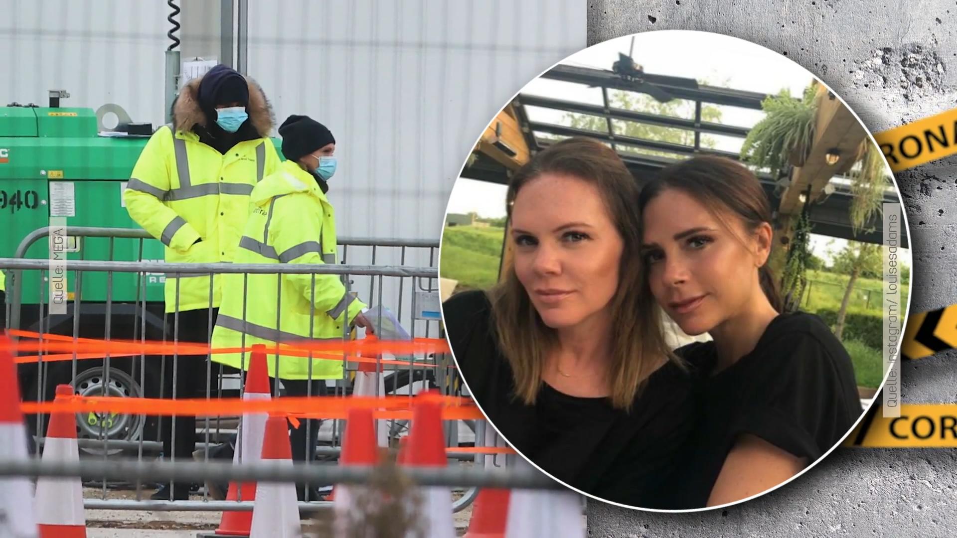 Victoria Beckhams Schwester arbeitet in Covid-Center Gar nicht glamourös