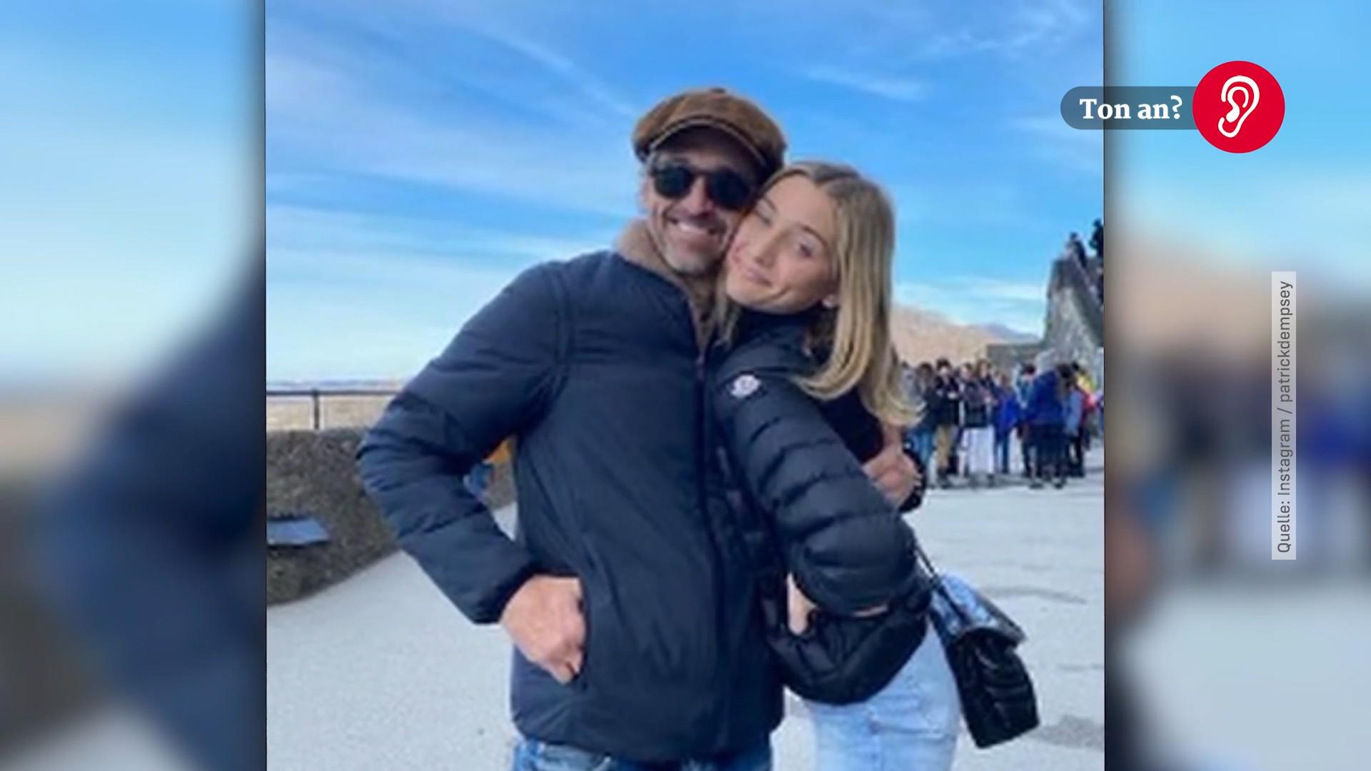 Patrick Dempsey gratuliert seine hübschen Tochter Glückwünsche zu Tallulas 19. Geburtstag