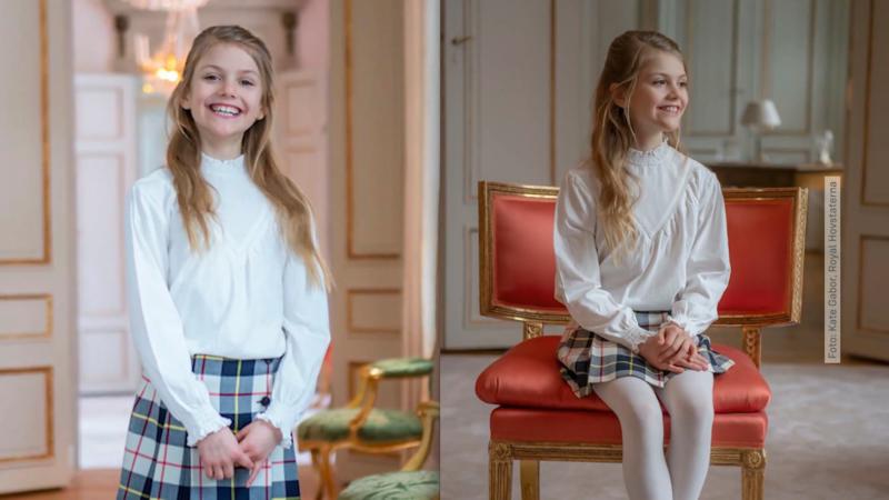 Prinzessin Estelle Weihnachten 2022 Estelle von Schweden Neue Fotos! Prinzessin posiert schon wie eine Königin