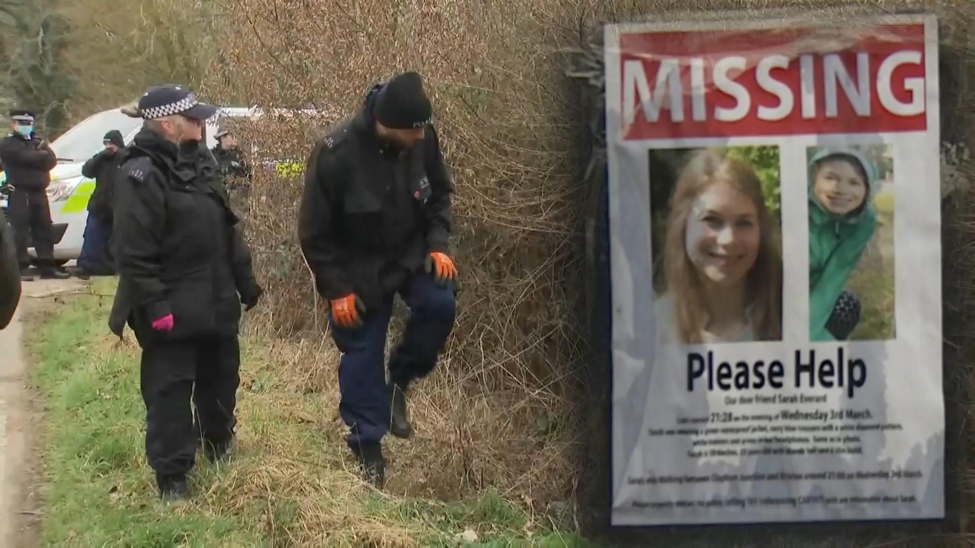 Sarah Everard verschwunden: Polizei sucht Vermisste Kent: Polizist unter Mordverdacht