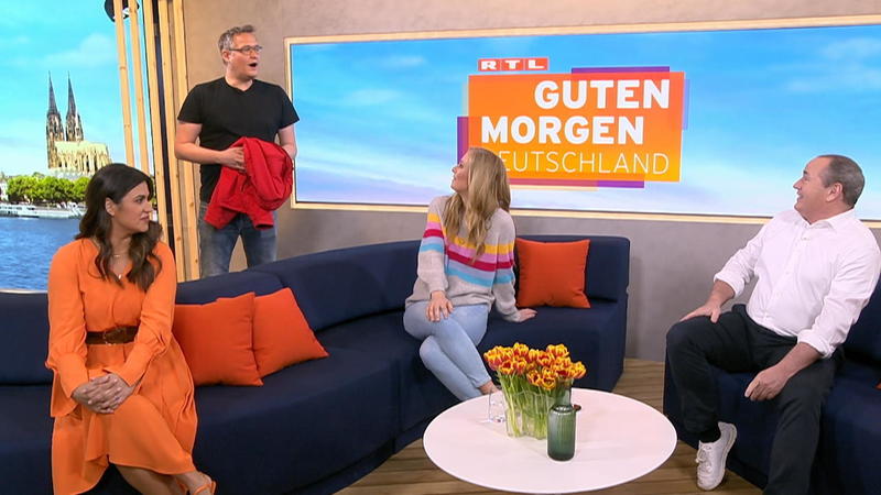 Guten Morgen Deutschland - Wolfram Kons feiert Aprilscherz ...