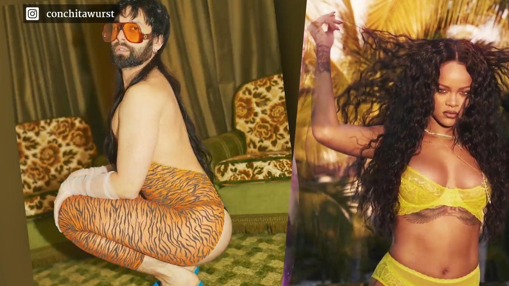 Conchita Wurst modelt super sexy für Rihanna VIPstagram: Social-Media-Highlights der Woche