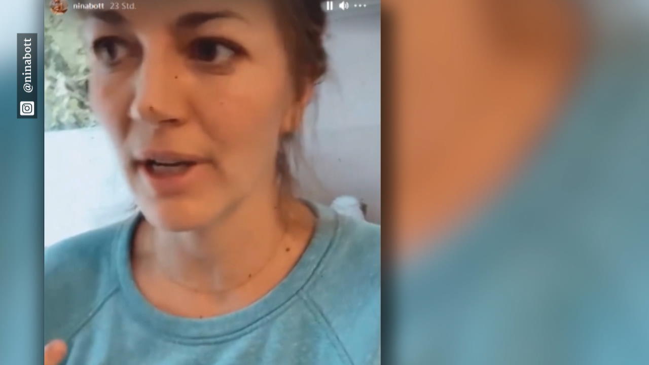 Nina Bott hat Probleme mit der Schilddrüse Symptome seit Monaten